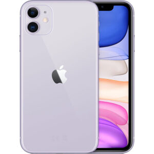 Back and Front Iphone 11 Purple